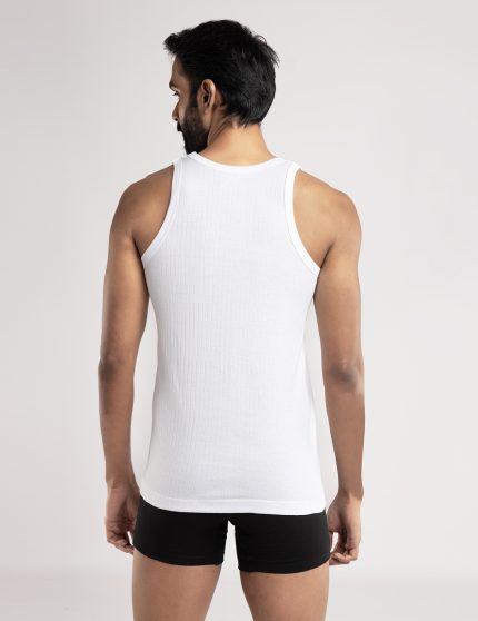 Men's Cotton RibX Vest #9988 - Image 6